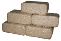 RUF Holzbrikett Mischholz mit RUF Eindruck Palette 960 kg
